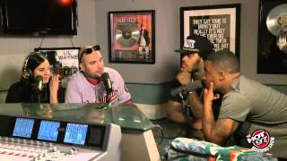 Waka Flocka introduces new artist Joey Fatts to Ebro in the Morning [upl. by Latisha]