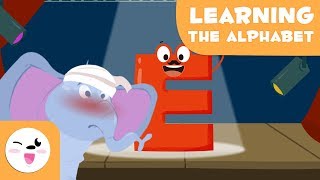 Learn the letter quotEquot with Elephant Edd  Learning the Alphabet  Phonics For Kids [upl. by Atul]