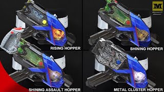 DX SHOTRISER with ARUTO Hopper Progrise Keys Kamen Rider Zero One [upl. by Yramliw254]