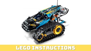 LEGO instructions  Technic  42095  RemoteControlled Stunt Racer [upl. by Dnalyar]