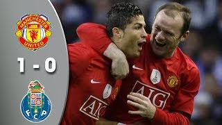 Manchester United 10 Porto  UCL Quarter Finals 2009 Highlights [upl. by Ettenel]