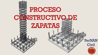 ZAPATA AISLADA PROCESO DE CONSTRUCCION [upl. by Iveksarap]