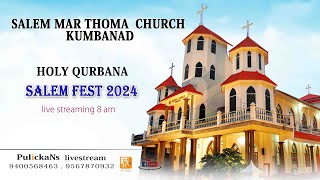 HOLY QURBANA  Salem Marthoma church Kumbanad  2024 October 27 [upl. by Moyers]