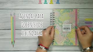 AGENDA PARA DOCENTES DE SECUNDARIA [upl. by Aliuqa]