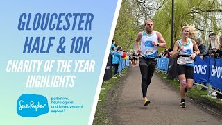 Gloucester Half amp 10K 2024  charity of the year highlights [upl. by Zarla935]