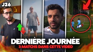 J26  TOUTE la saison se joue sur ces 90 minutes ULTRASTRESSANTES 3 matchs dans cette vidéo [upl. by Ridgley]