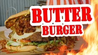 BUTTER BURGER  BBQ Grill Rezept Video  Die Grillshow 304 [upl. by Annirac]