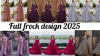 Full frock design for girls Full frock design Full frock dressfrockdesign fashion youtube [upl. by Wolfson837]