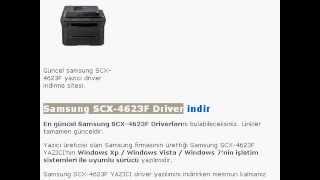 Samsung SCX 4623F Driver [upl. by Weylin293]