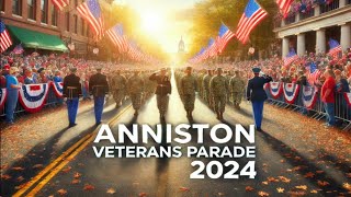 Anniston 2024 Veterans Day Parade [upl. by Blanchard]