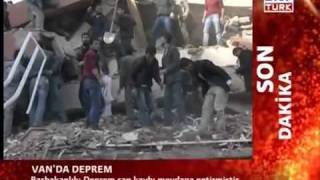 Earthquake Van Turkey Turkiye deprem 23 10 2011 [upl. by Ainevuol]