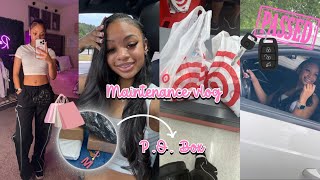 500 Maintenance vlog ✰  I got my license hair lashes hygiene shopping etc  Ra’Mariah Alexia [upl. by Leviralc364]