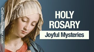 Holy Rosary  Joyful Mysteries Saturday amp Monday [upl. by Akaenahs]