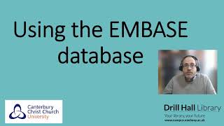 Using the EMBASE database [upl. by Hannover]