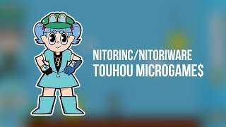 NitorIncNitoriWare  Touhou Microgame Demo Ver Gameplay [upl. by Nwahsd]