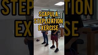 SCAPULA STABILIZATION EXERCISE shoulder scapula scapularpain rotatorcuff labrumtear ytshorts [upl. by Lerner]