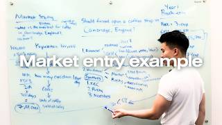 Guy with whiteboard explains Bain case beginner friendly [upl. by Anrol]