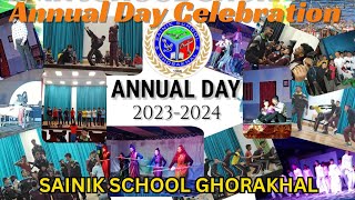 🔴LIVE  ANNUAL DAY CELEBRATION  09 NOVEMBER 2023  SAINIK SCHOOL GHORAKHAL NAINITAL UTTARAKHAND [upl. by Nonac]