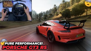 PORSCHE 911 GT3RS  Forza horizon 5  Logitech G923 Gameplay [upl. by Annelg140]