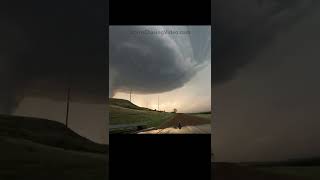 Amazing tornadic supercell storm in North Dakota Is it chase season yet [upl. by Cerveny921]