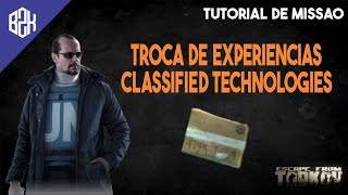 Troca De Experiências  Classified Technologies  Peacekeeper Task Guide  Escape From Tarkov [upl. by Ydollem]