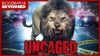 UNCAGED A Killer Lion Attacks Amsterdam  Movie Review [upl. by Aliam]