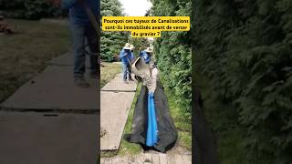 Les Canalisations des tranchées shortvideo shorts water metal pipeline canalisation plumbing [upl. by Emiaj]