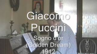 Puccinis Harmonic Genius Sogno dOr Golden Dream played on the piano [upl. by Ardaid]