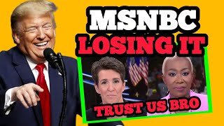 MSNBC Anchors Rachel Maddow and Joy Reid Make UNHINGED Claims About Trump and JD Vance [upl. by Ahsaenat]