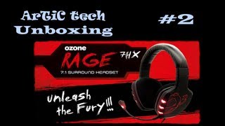 Unboxing Ozone Rage 7HX Fones 71 by ArTiCtech [upl. by Leuamme314]