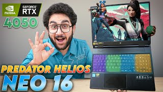 Acer Predator Helios Neo 16  RTX 4050  i513500HX  15 Games Tested in 2023 [upl. by Ceil]