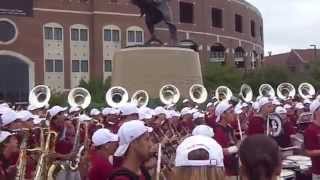 FSU Marching Chiefs 2014  Seminole Uprising and Fight Song [upl. by Christye]