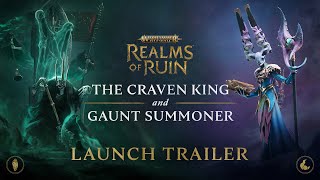 Warhammer Age of Sigmar Realms of Ruin  Craven King and Gaunt Summoner Hero Pack Launch Trailer [upl. by Sible]