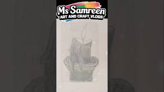 😱objective drawing ms samreen art craft viralart viralcrafts viralvideo🎨🖌️🤩 [upl. by Retlaw531]