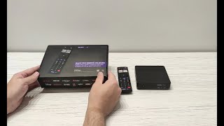 PLAY NOW TV BOX  recenzja oraz działanie pod kątem tunera DVBT2 H265 HEVC [upl. by Oirad424]