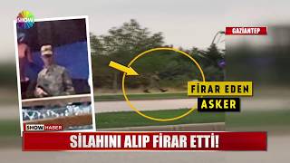 Silahını alıp firar etti [upl. by Arvy]