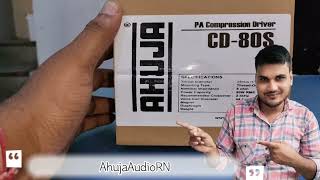 Ahuja 80 Watts Compression driver unit CD80S [upl. by Mildred262]