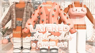 aesthetic 3D LAYERED OUTFIT CODES for bloxburg amp berry avenue PT2 roblox berryavenue bloxburg [upl. by Rentschler]