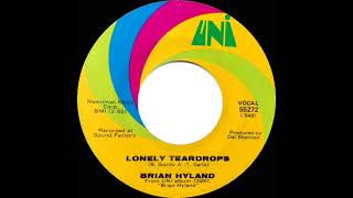 1971 HITS ARCHIVE Lonely Teardrops  Brian Hyland mono 45 [upl. by Aitnahc389]