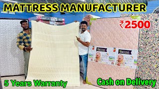 Cheap and Best Latex Bed Spring Mattress Orthopedic Mattress  Nanga Romba Busy [upl. by Kulsrud878]