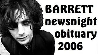 Syd Barrett Pink Floyd BBC Newsnight Obituary 2006 [upl. by Felicle]