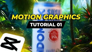 Learn PRO Motion Graphics in CapCut PC  Create a Stunning Product Display Video with CapCut PC [upl. by Sillert]