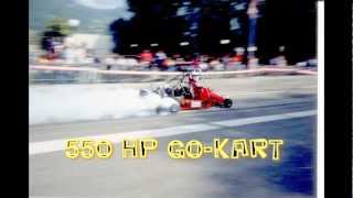 550 HP Wankel Turbo gokart build in 1988mp4 [upl. by Baylor]