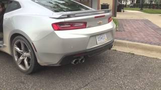 exclusive 2016 Camaro SS Revs [upl. by Euqininod]