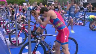 2014 PruHealth World Triathlon London Mens Recap [upl. by Samuele88]