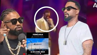 FERRE GOLA ADIDAS ARENA LISTE DE CHRONIQUEUR ET MUSICIENS FALLY IPUPA SANS AUTOTUNE SUR SCÈNE [upl. by Airdnahs585]