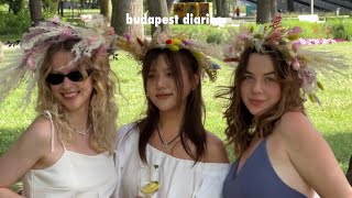 budapest diaries I 유럽에서 새로운 친구들 사귀는 법 인플루언서 친구의 이벤트 가족과 부다페스트 여행 유럽 최대 여름 페스티벌 Sziget 애드쉬런 콘서트 [upl. by Ardnwahs309]