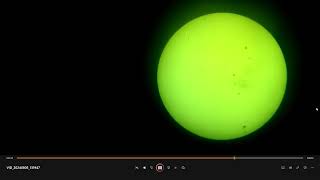 Solar Sun Spots 8 5 2024 [upl. by Aralomo]