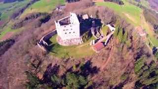 ⭐️ Yuneec Q500 Typhoon Quadcopter  Burg Hohengeroldseck  Schwarzwald  Germany Drone [upl. by Batha628]