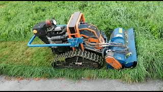 IRUS Deltrak RC Mower [upl. by Lehman]